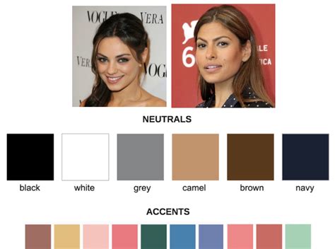 colours that suit olive skin.